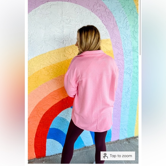 My Element Boutique rose shacket - Picture 2 of 2